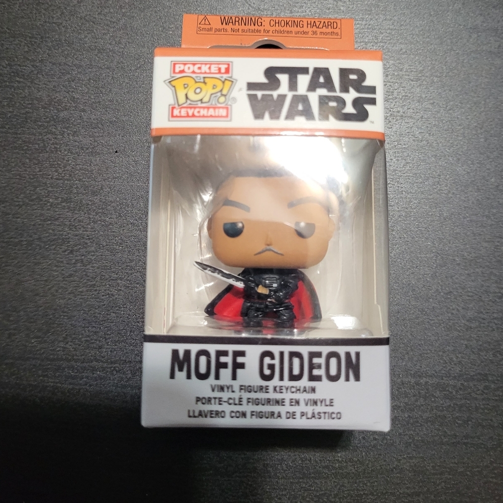 Funko Star Wars Moff Gideon keychain